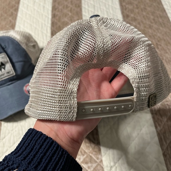 NWT Vital Hat Co. Trucker Hats with built in sunglass holder - Picture 3 of 6